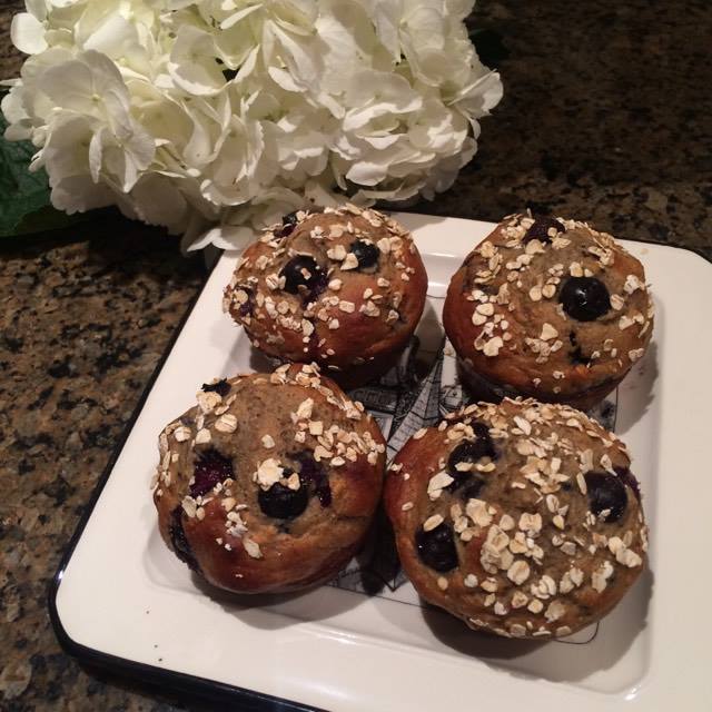 Berry Protein Muffins